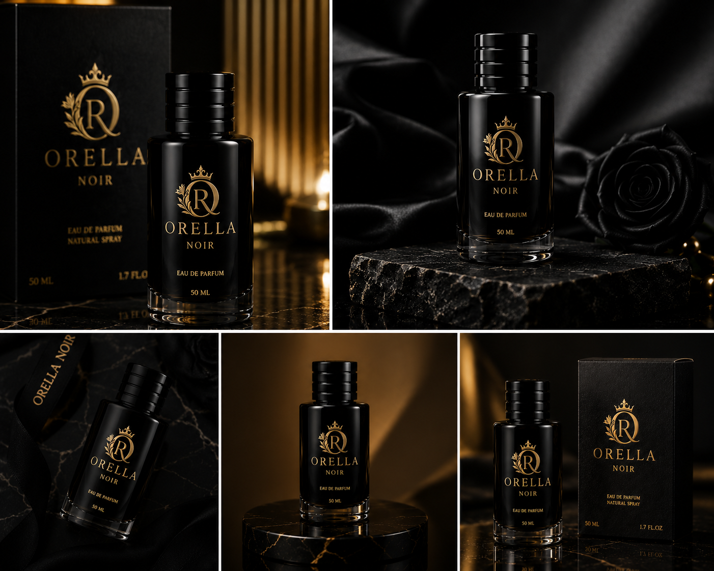 ORELLA NOIR – Eau de Parfum for Men (50 ml)