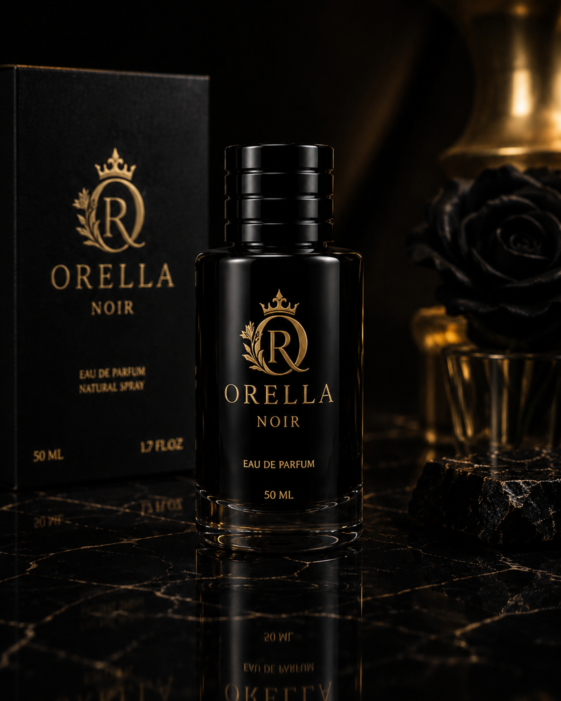 ORELLA NOIR – Eau de Parfum for Men (50 ml)
